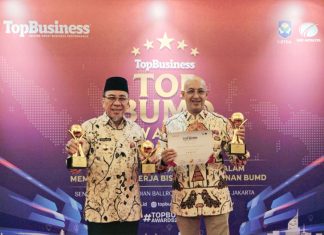 Perumda Air Minum Padang Raih Predikat Bintang 5 Nasional