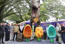Wahana Dino Planet Hadir di Kota Pariaman