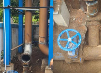 Tim Perumda Air Minum Kota Padang Lakukan Interkoneksi Pipa