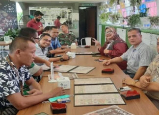 Sinergitas Korem 032 Bukit Barisan dan Perumda AM Kota Padang Tuntaskan Tunggakan Asrama