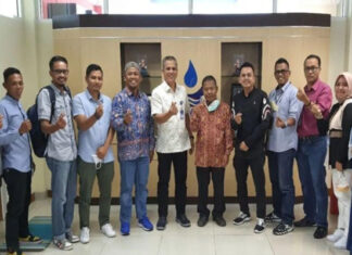 TIRTA Saribu Sungai Kunjungi Perumda AM Kota Padang