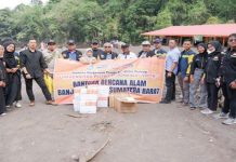 BEM-REMA UPI YPTK Padang Serahkan Bantuan Untuk Masyarakat Terdampak Bencana Di Sumbar