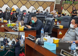 DPRD Kota Padang Gelar Rapat Paripurna Penyampaian Ranperda Inisiatif DPRD Tahun 2022