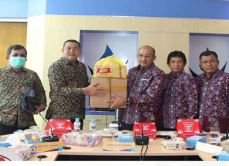 Perumda AM Kota Padang Terima Kunjungan Lawatan Perpamsi Jambi