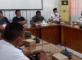 Komisi II DPRD Kota Padang Hearing Dengan PKL Tugu Gempa