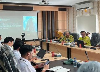 Direktur Air Minum Kementerian PUPR Tinjau Instalasi Pengolahan Air Minum Gunung Pangilun