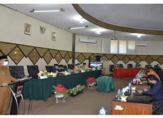 DPRD Padang Paripurnakan Penyampaian Ranperda Pertanggungjawaban Pelaksanaan APBD TA 2020