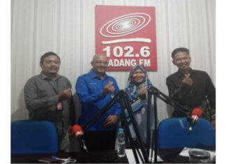 Talkshow Dinamika Publik Bersama Dirut Perumda Air Minum Kota Padang