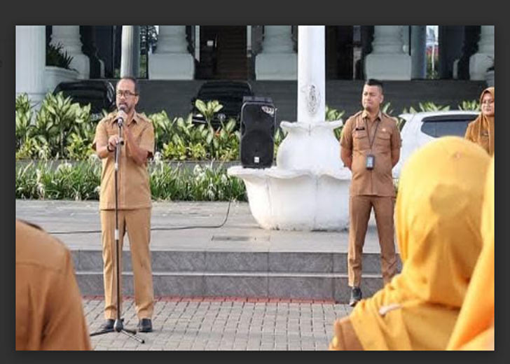 Sekretariat DPRD Sumbar Gelar Apel Pagi Rutin, Maifrizon : Tingkatkan Koordinasi dan Pelayanan Publik