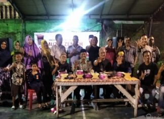 Anggota DPRD kota Padang, Muzni zen, SH Lakukan Reses Sidang II Di Blok C jalan Salak Raya Perumnas Belimbing