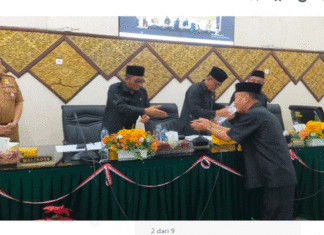 DPRD Kota Padang Paripurnakan Penyampaian Pendapat Akhir Fraksi Terhadap KUPPAS APBD Kota Padang TH 2023