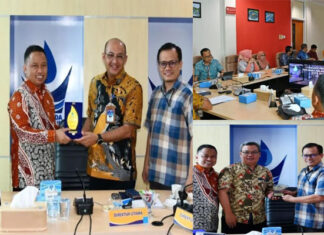 Dirut Sambut Kunjungan Kerja Pejabat Pemko Depok di Perumda Air Minum Kota Padang