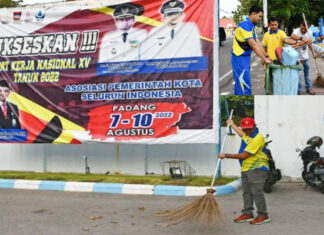 Perumda Air Minum Kota Padang Ikuti Gelar Goro Bersama
