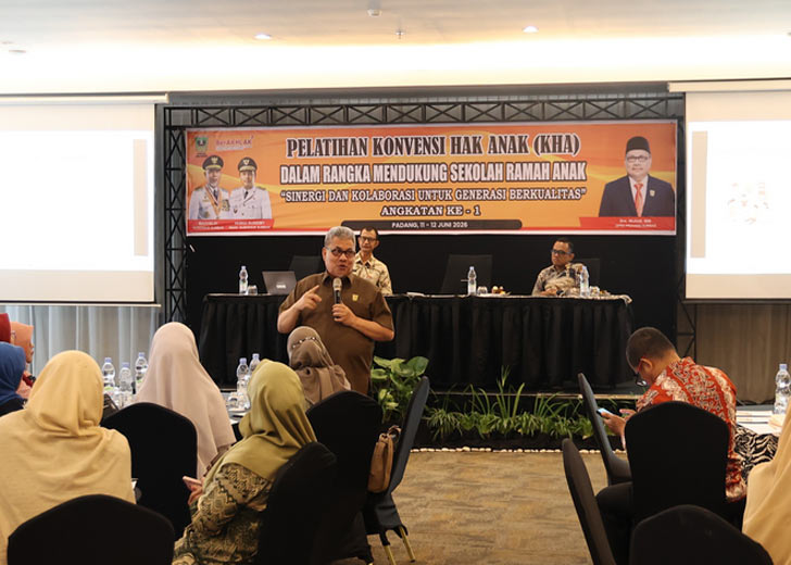 Ketua DPRD Sumbar Muhidi Dorong Sekolah Ramah Anak dan Penguatan Literasi