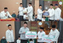 Safari Ramadan di Sawahlunto, Gubernur Mahyeldi Serahkan Hibah Rp50 Juta