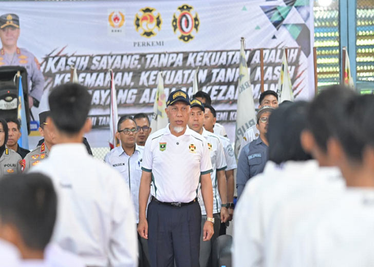427 Atlet Bertarung di Sawahlunto, Gubernur Mahyeldi Soroti Dampak Ekonomi Kejurnaswil Kempo