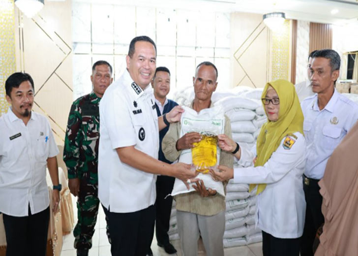 2.211 KPM di Kecamatan Pariaman Selatan Terima Bantuan Pangan
