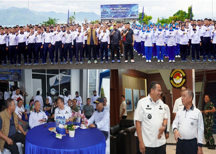 Pemko Pariaman dan Koderal II Padang Gelar Olahraga Bersama