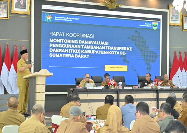 Pemprov Sumbar Percepat Rehabilitasi Pascabencana, Optimalkan Dana Tambahan TKD 534 Miliar