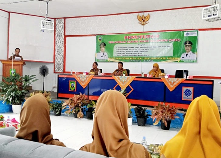 80 Lulusan BLK Kantongi Sertifikasi, Pemkab Pasaman Pacu Target 1.000 Lapangan Kerja