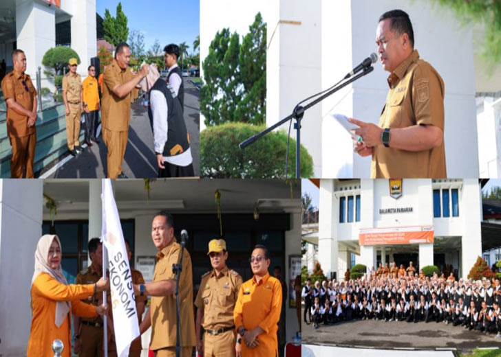Pemko Pariaman Lepas 81 Petugas Sensus Ekonomi 2026, Wali Kota Tekankan Pentingnya Data Berkualitas