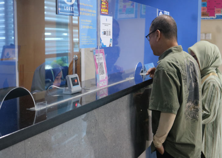 Perumda Air Minum Padang Beri Diskon Rp357 Ribu untuk 357 Pelanggan Baru