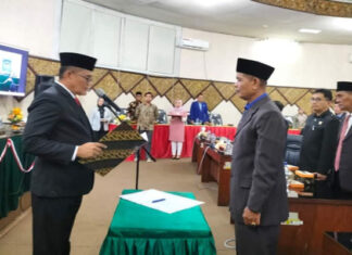 DPRD Kota Padang Lantik Muhammad Fauz Sebagaii PAW Azwar Siri
