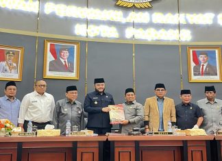 DPRD Kota Padang Tutup Masa Sidang I 2025, Buka Masa Sidang II 2026