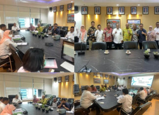 Bahas Pengembangan IPA Taban 3, Walikota Padang didampingi Dirut dan Dirtek kunjungi Ditjen Cipta Karya PUPR