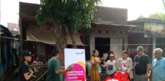 Wujud Kepedulian kepada Masyarakat, IOH Salurkan Bantuan kepada Korban Banjir dan Longsor Manado