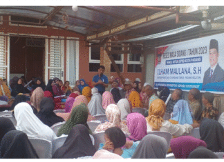 Wakil Ketua DPRD Kota Padang Ilham Maulana,SH Gelar Reses di kelurahan Subarang Padang