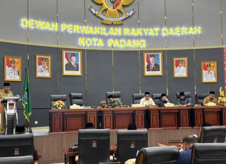 DPRD Kota Padang Gelar Rapat Paripurna Penyampaian LKPJ Tahun Anggaran 2025