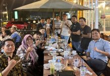 Pererat Silaturahmi, Satlantas Polres Solok Buka Puasa Bersama Insan Pers