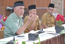 Rakor Pembangunan Daerah, Mahyeldi Soroti Potensi Strategis Pasaman dalam Pembangunan Ekonomi, Pertanian, dan Tantangan Anggaran
