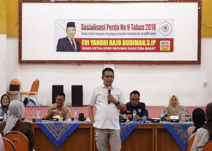 Evi Yandri Dorong Masyarakat Rangkul Korban Narkoba, Buka Jalan Menuju Kesembuhan
