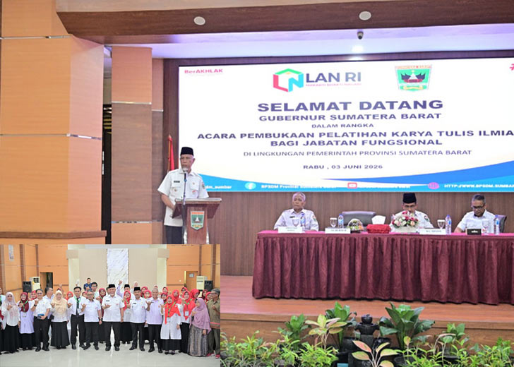 Gubernur Sumbar Dorong ASN Bangun Budaya Menulis dan Berpikir Ilmiah