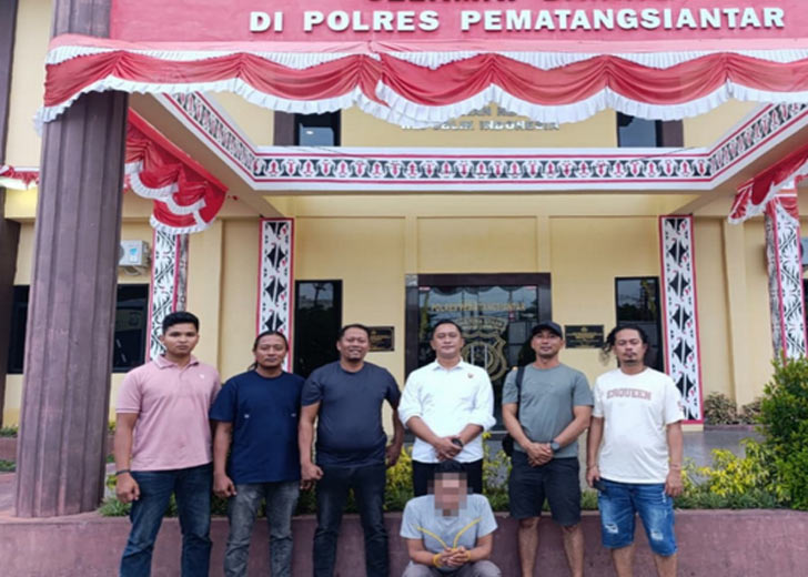 Empat Bulan Buron, Pelaku Pembacokan Istri di Pasaman Barat Ditangkap di Pematang Siantar