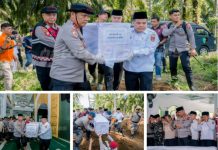 Kapolda Sumbar Sholatkan dan Makamkan Jenazah Korban Bencana Palembayan