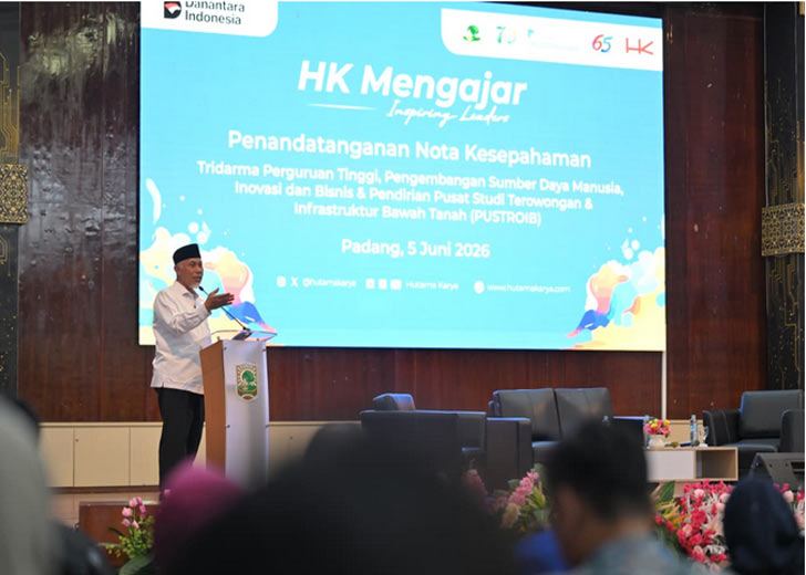 Gubernur Mahyeldi Sambut Pendirian PUSTROIB Unand, Perkuat Riset Infrastruktur di Sumbar