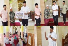 TSR Khusus Pemko Pariaman, Yota Balad Kunjungi Masjid Raya Koto Marapak