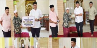 TSR Khusus Pemko Pariaman, Yota Balad Kunjungi Masjid Raya Koto Marapak