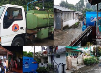 Pasca Banjir Bantuan Air Tangki Tetap Berjalan