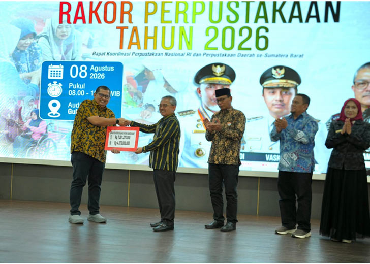 Rakor Perpustakaan Sumbar 2026 Jadi Momentum Percepat Inovasi Digital dan Penguatan Literasi