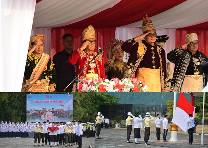 Busana Nusantara Warnai HUT ke-81 RI di Semen Padang, Semangat Persatuan dan Kebangsaan Menguat