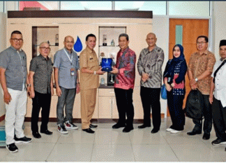 Perumda Air Minum Kota Padang Terima Kunjungan Dewan Pengawas Perumda Tirtanadi Sumatera Utara