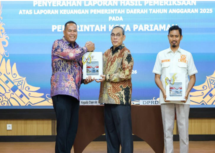 Pemko Pariaman Kembali Raih Opini WTP ke-13 Kalinya