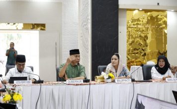 Rakor Pemprov Sumbar dan Pemkab Dharmasraya, Mahyeldi Tekankan Efektivitas Program