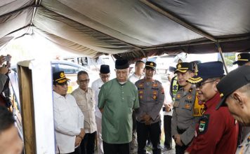 Tinjau Posko Mudik di Dharmasraya, Gubernur Mahyeldi Tekankan Keselamatan dan Kenyamanan Pemudik