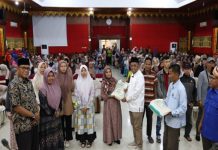 Ramadhan Berbagi di Pariaman, Ratusan Guru dan Tendik Dapat Bantuan Sembako Jelang Lebaran