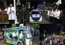 Wako Yota Balad Lepas Takbiran Keliling, Malam Idulfitri di Pariaman Kian Meriah